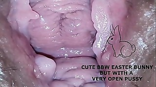 What a cunt of this bbw easter bunny
