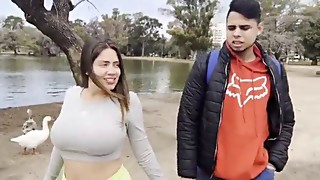 COLOMBIANA follando con un viejo amigo en su viaje por Buenos Aires, Argentina - Sara Blonde